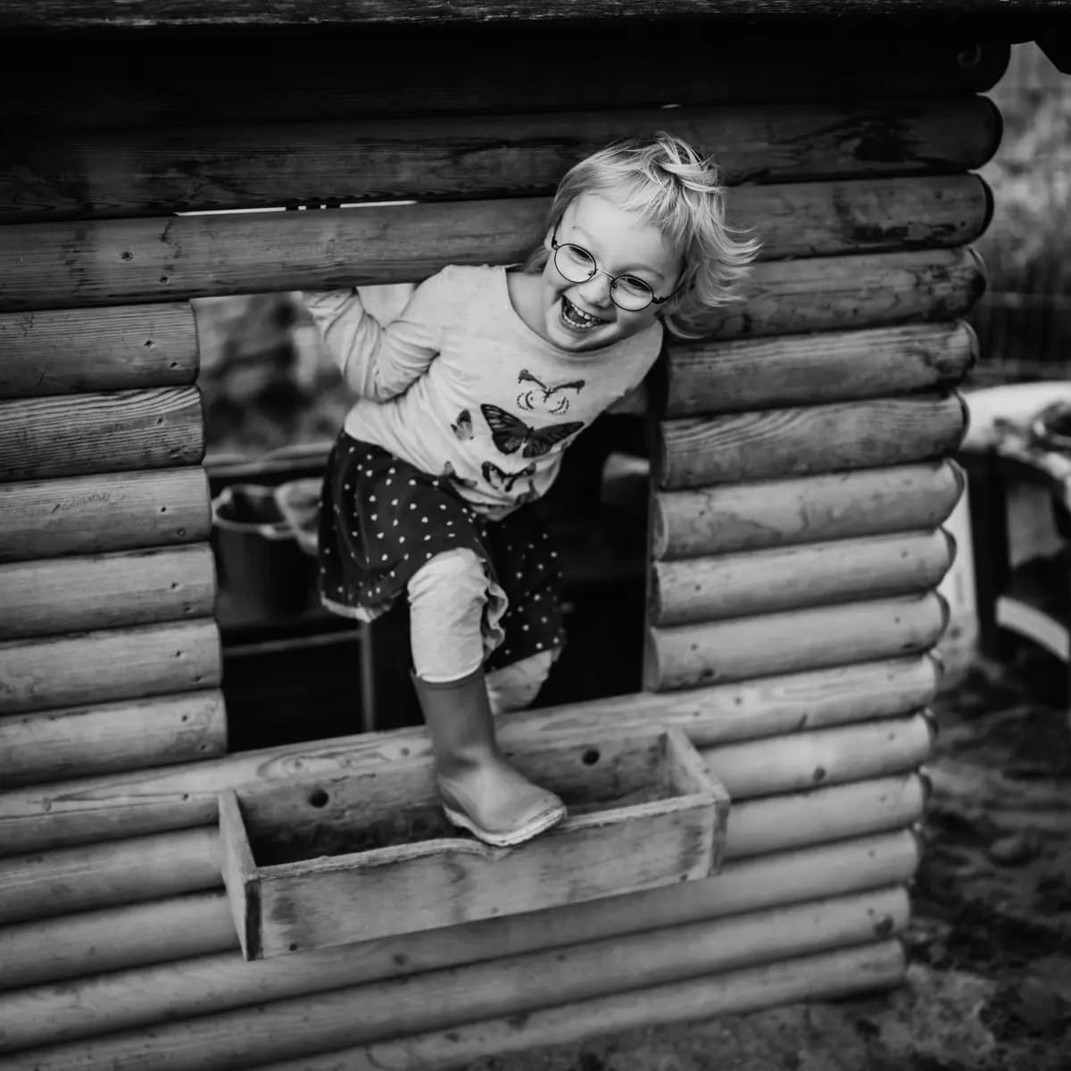 Kindergartenfotografie Freiburg - Portrait Mädchen