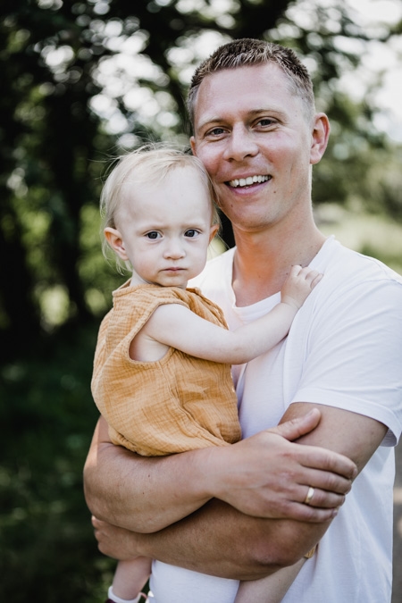Vater mit Tochter