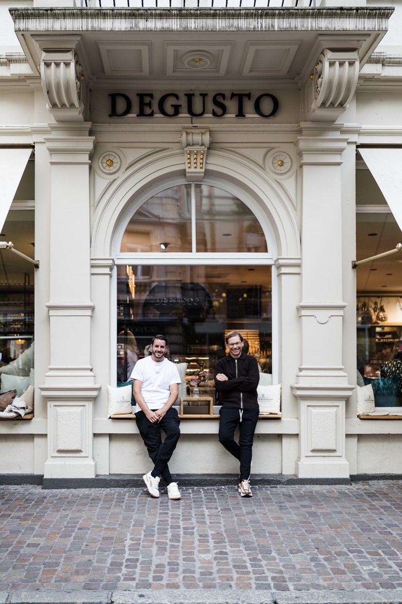 Degusto in Freiburg mit Christian Günter und seinem Berater⁣ Dirk Pietroschinsky